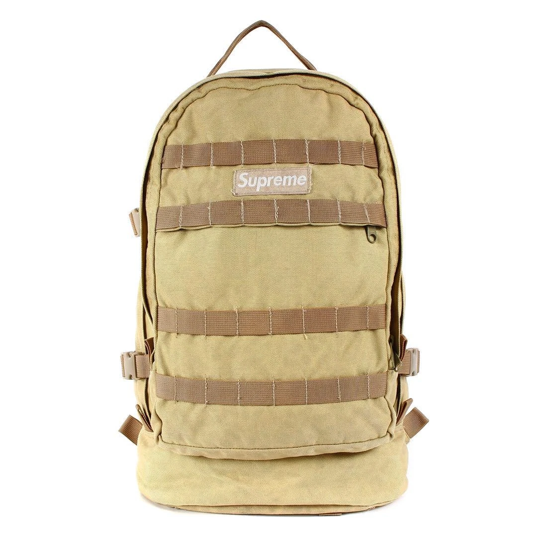 Sac à dos Supreme 04SS imprimé léopard toile nylon 16ème génération occasion