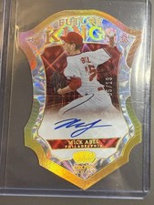 2023 Panini Contenders Crown ROyale Future Kings MICK ABEL  GOLD 5/19 Auto