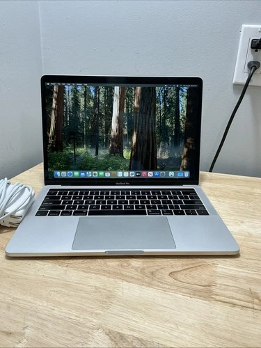 Apple MacBook Pro A1989  2019 CORE I5 2.4GHZ 8GB 512Gb TBar OS Sequoia  & Cord