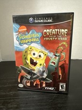 SpongeBob SquarePants: Creature from  Krusty Krab Nintendo GameCube Game + Case