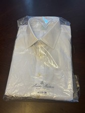 New Brooks Brothers Button Down Shirt Slim Fit Non-iron Stretch 16 1/2 - 35 Mens