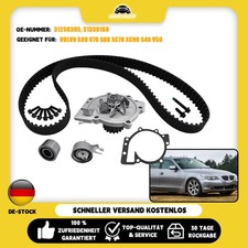 Zahnriemensatz + Wasserpumpe für Volvo C30 S60 80 V70 XC60 70 2.4 D 31258305