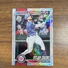 Topps 2026 Series 1 Future Stars Dylan Crews Silver Holofoil Nationals #86