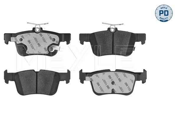 025 222 3116/PD MEYLE Brake Pad Set, Disc Brake for Ford, Ford USA