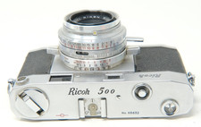 Ricoh 500 Rangefinder Camera for 35mm Film 632 PROBLEMS11