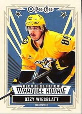 2025-26 O-Pee-Chee Retro Marquee Rookie #570 Ozzy Wiesblatt