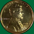 1919-D Lincoln Wheat Cent Extremely Fine XF Coin, Harshly Cleaned #34385