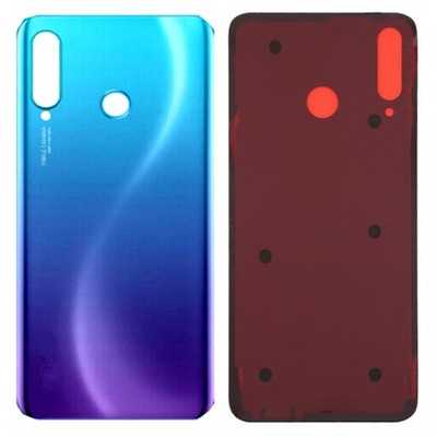BATTERY COVER FOR HUAWEI P30 LITE NOVA 4E BLUE GLASS BACK COVER
