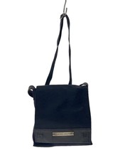 Jean Paul Gaultier Nylon Shoulder Bag in Black with All-Over Print