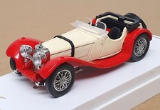Solido 1/43 Scale Diecast 4002 - Jaguar SS 100 - Cream/Red