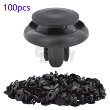 100pc Fender Splash Shield Clips Push Pin Fastener Retainer For Honda Accord