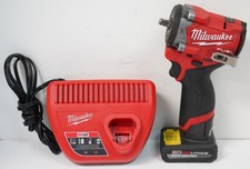 Milwaukee 2562-20 M12 Fuel 3/8" Friction Ring Impact Wrench w/Battery  Charger