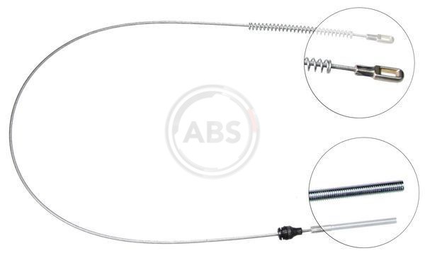 A.B.S. K12077 Seilzug, Feststellbremse For Opel Vauxhall-image