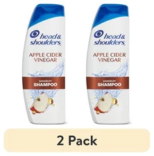 (2 pack) Head and Shoulders Dandruff Shampoo, Cider Vinegar, 12.5 oz