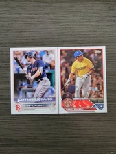 Bobby Dalbec Topps Card Lot (2)