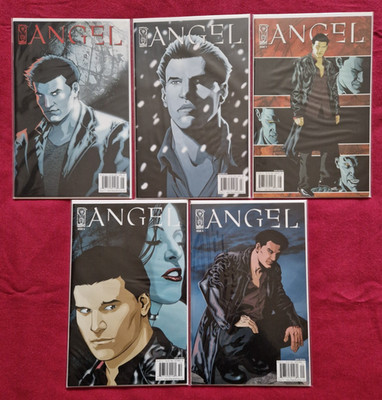 Angel The Curse Comics Series Set 1-5 All A Covers IDW Mariotte Messina BTVS