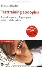 Testtraining 2000plus. Einstellungs- und Eignungs... | Buch | Zustand akzeptabel