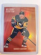 2025-26 Upper Deck Allure Color Flow Red-Orange #CF-24 Sidney Crosby