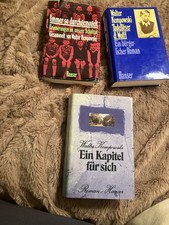 Sammlung 3 gebundene Bücher von Walter Kempowski