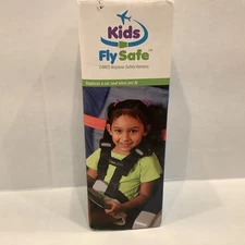 Kids Fly Safe Cares Airplane Safety Harness Belt 22-44 Pounds