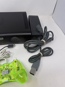 Microsoft Xbox 360 Elite Console Black 120GB HDD HDMI Jasper 2009 READ DESC