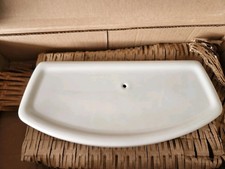 Open American Standard Toilet Tank Lid 735122-401.020 Cadet 3 For 4019 Tan White