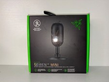 NEW Razer Seiren V3 Mini USB Condenser Microphone Black Supercardioid Open Box