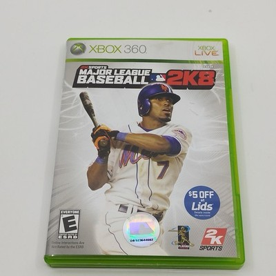 MLB 2K8 - Microsoft Xbox 360 CIB TESTED 