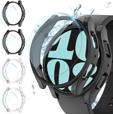 Samsung Galaxy Watch 6 44mm Screen Protector Case Pack of 4 4, Anti-Fog Bumper C