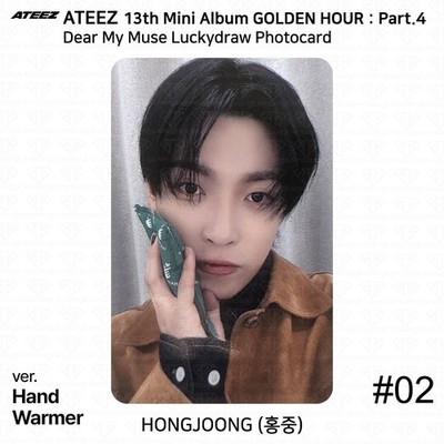 ATEEZ 13th Mini Album Golden Hour Part.4 DearMyMuse LuckyDraw