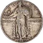1929-S Standing Liberty Quarter