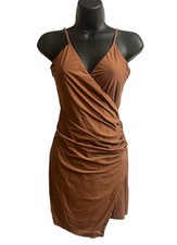 LUMIÈRE Urban Outfitters Cocoa Knit Dress Sz XS