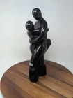 Royal Haeger Potteries 305 Lg. Ebony Black Art Deco Up Sculpture 1993 Vintage