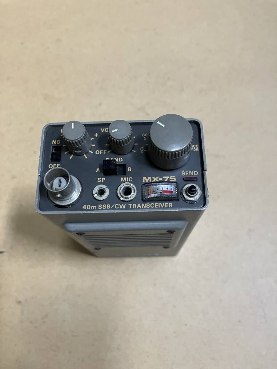 Mizuho Picotra MX-7S 7MHz SSB CW Transceiver Ham Radio Installed
