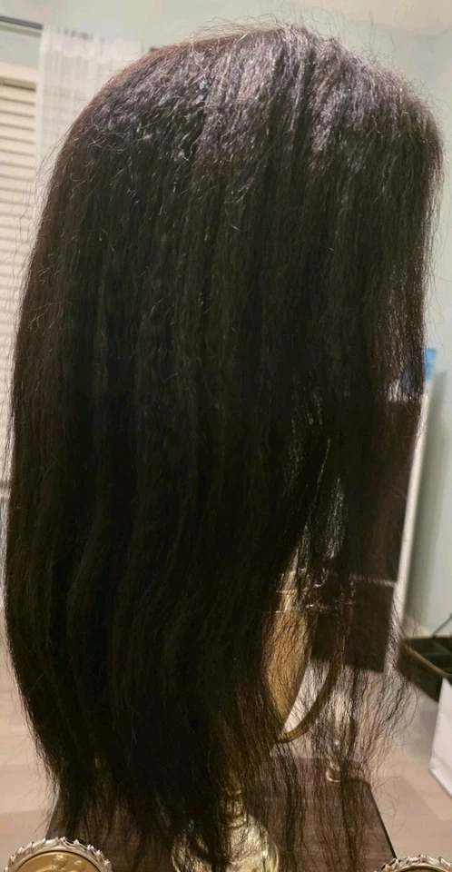 Peluca de encaje Ilikehair hiperrealismo bordes rizados/recta rizada HD-16 pulgadas Foto 4 de 4