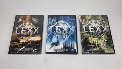 Lexx: Season 1,2,3 DVD 1990's Classic Sci-Fi Spaceship TV Series