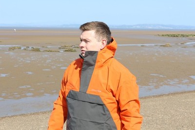 Grundens Full Share atmungsaktiver Kittel rot orange | alle Größen