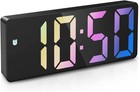 Sharp Electric Digital Alarm Clock LED Large Display Battery Backup Snooze