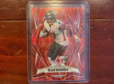 2025 Panini Phoenix - Bijan Robinson #112 Red /99 COLOR MATCH