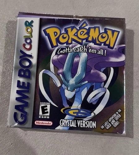 Pokemon Crystal Version Game Boy Color, 2001, Box Only No Game