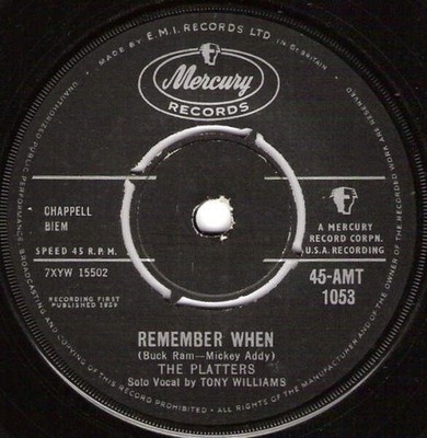 The Platters - Remember When (VINYL)