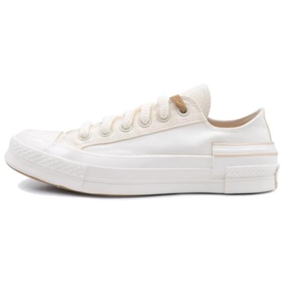 Converse Chuck 70 Canvas Shoes Unisex Low-top White/Brown-A11622C