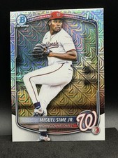 2025 Bowman Draft - Chrome Miguel Sime Jr. #BDC-181 Mojo Refractor (RC)