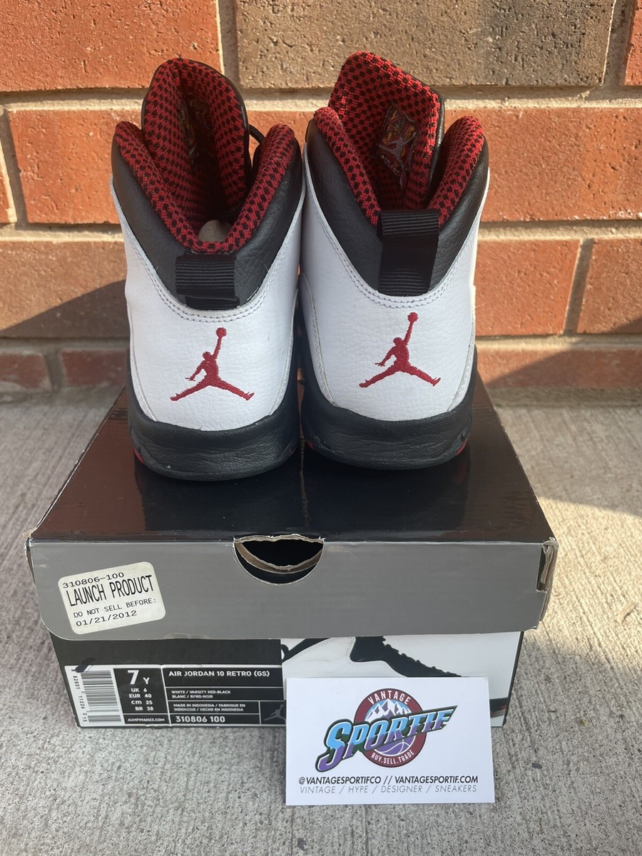 2012 Jordan 10 Chicago Bulls Sz.7y (8.5W) Great Condition | eBay