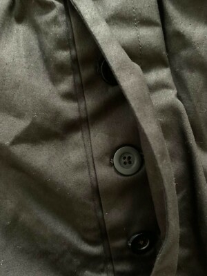 Rick Owens Mainline Forever Drawstring Long Pants Black Sz