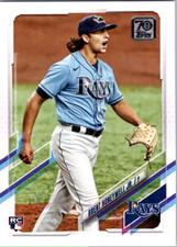 2021 Topps Update #US246 Brent Honeywell Jr. RC Tampa Bay Rays