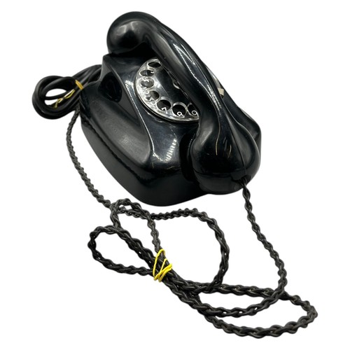 Siemens & Halske Wählscheibentelefon Fg tist 282 Bakelit Festnetztelefon Schwarz - Photo 7/11