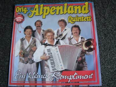 Orig. Alpenland Quintett-Ein kleines Kompliment 7 PS-1991 Austria-Volksmusik