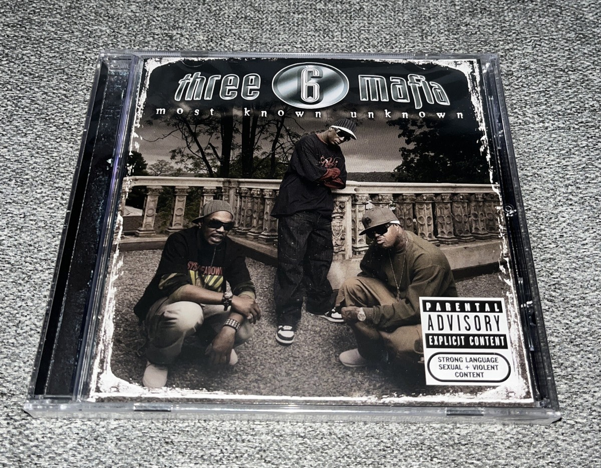 Most Known Unknown by Three 6 Mafia (New CD)⭐️Buy Any 3 Get 1