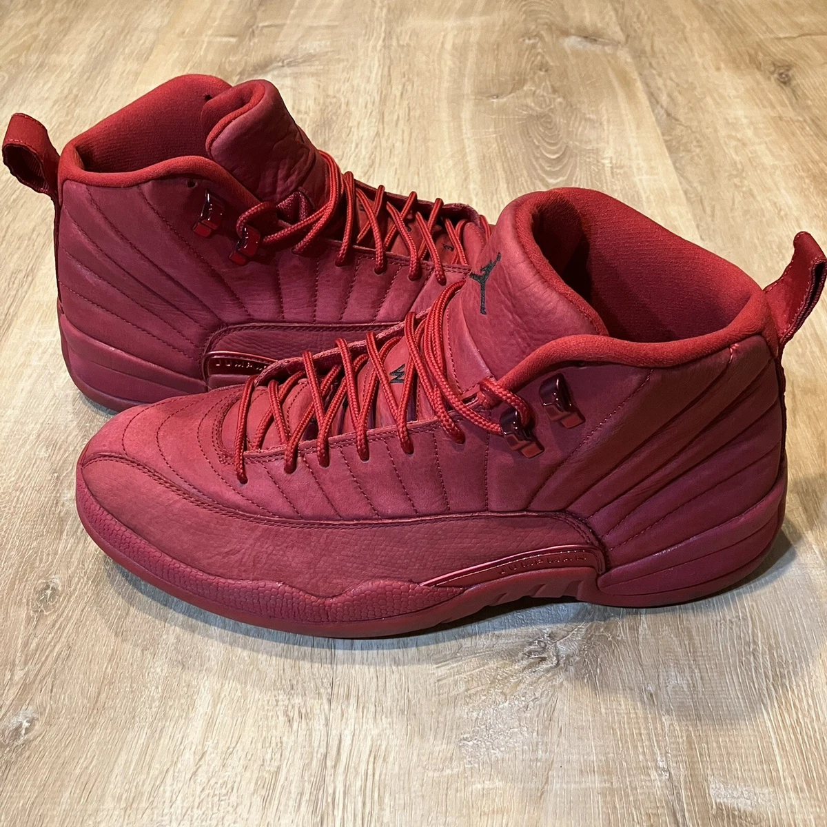 2018 Nike Air Jordan 12 XII Retro Gym Red Suede 2018 High OG 130690-601  Size 12